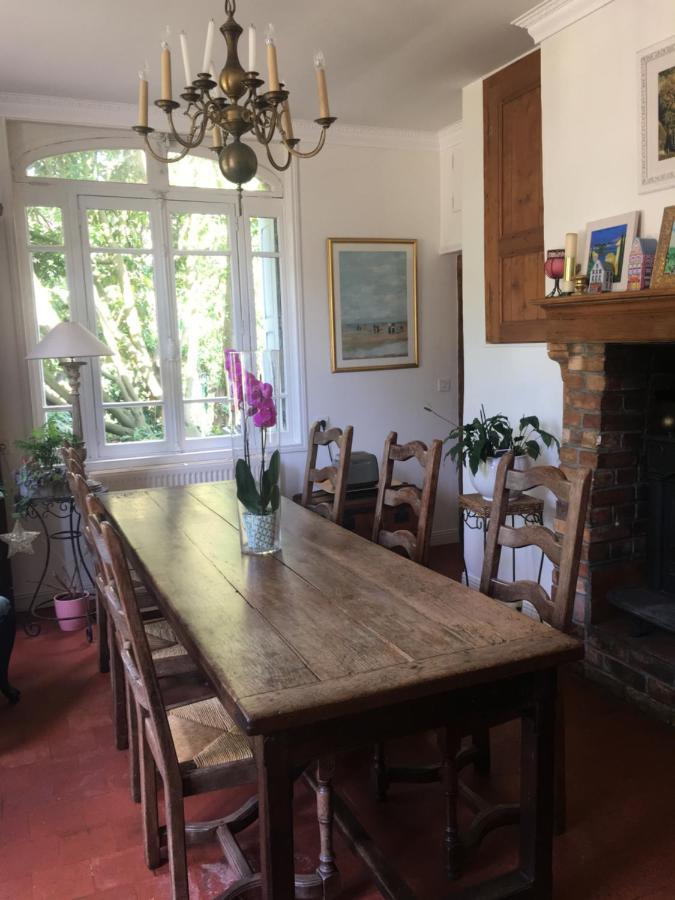 Au Charme Des Pommiers Bed and Breakfast Thiberville Exteriör bild