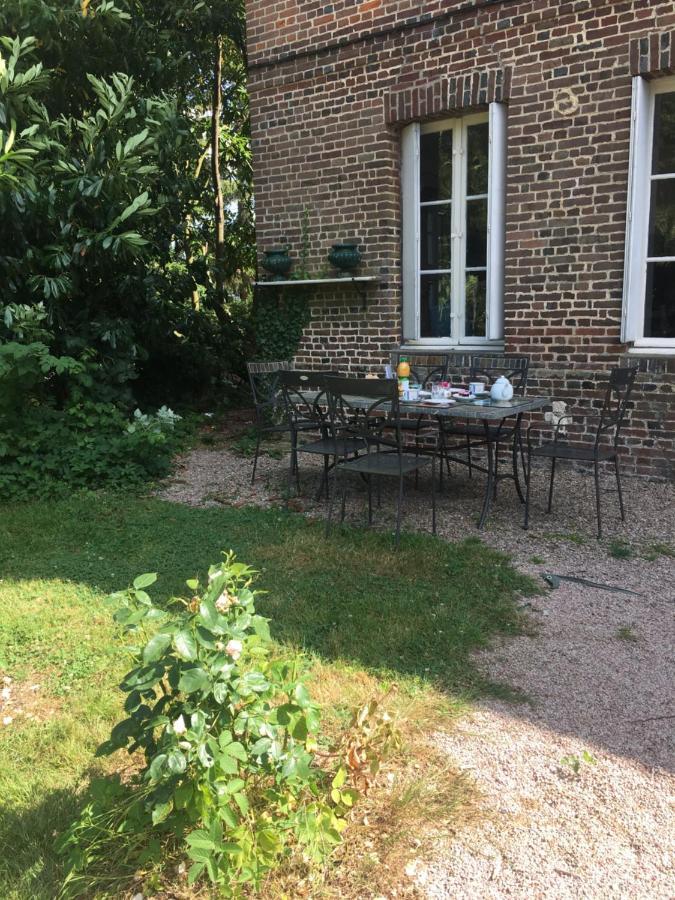 Au Charme Des Pommiers Bed and Breakfast Thiberville Exteriör bild