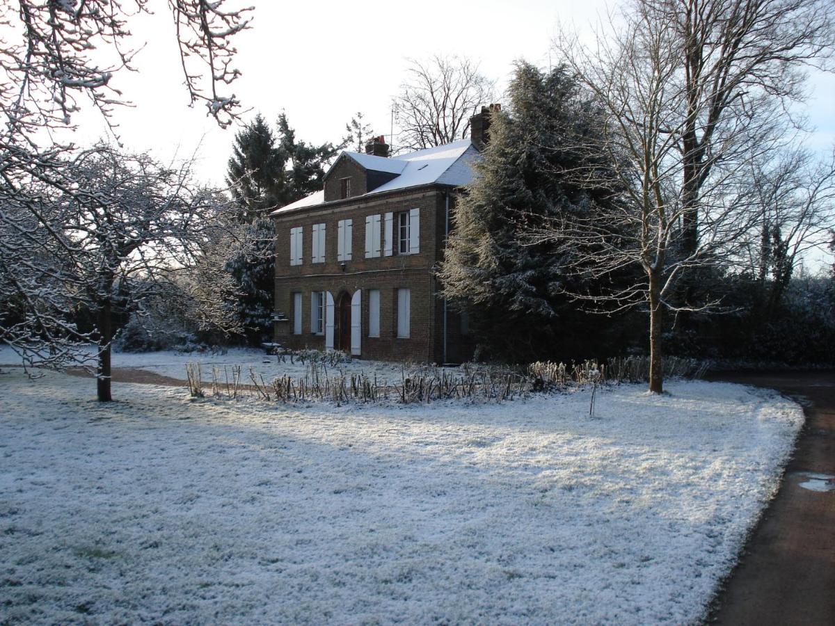 Au Charme Des Pommiers Bed and Breakfast Thiberville Exteriör bild